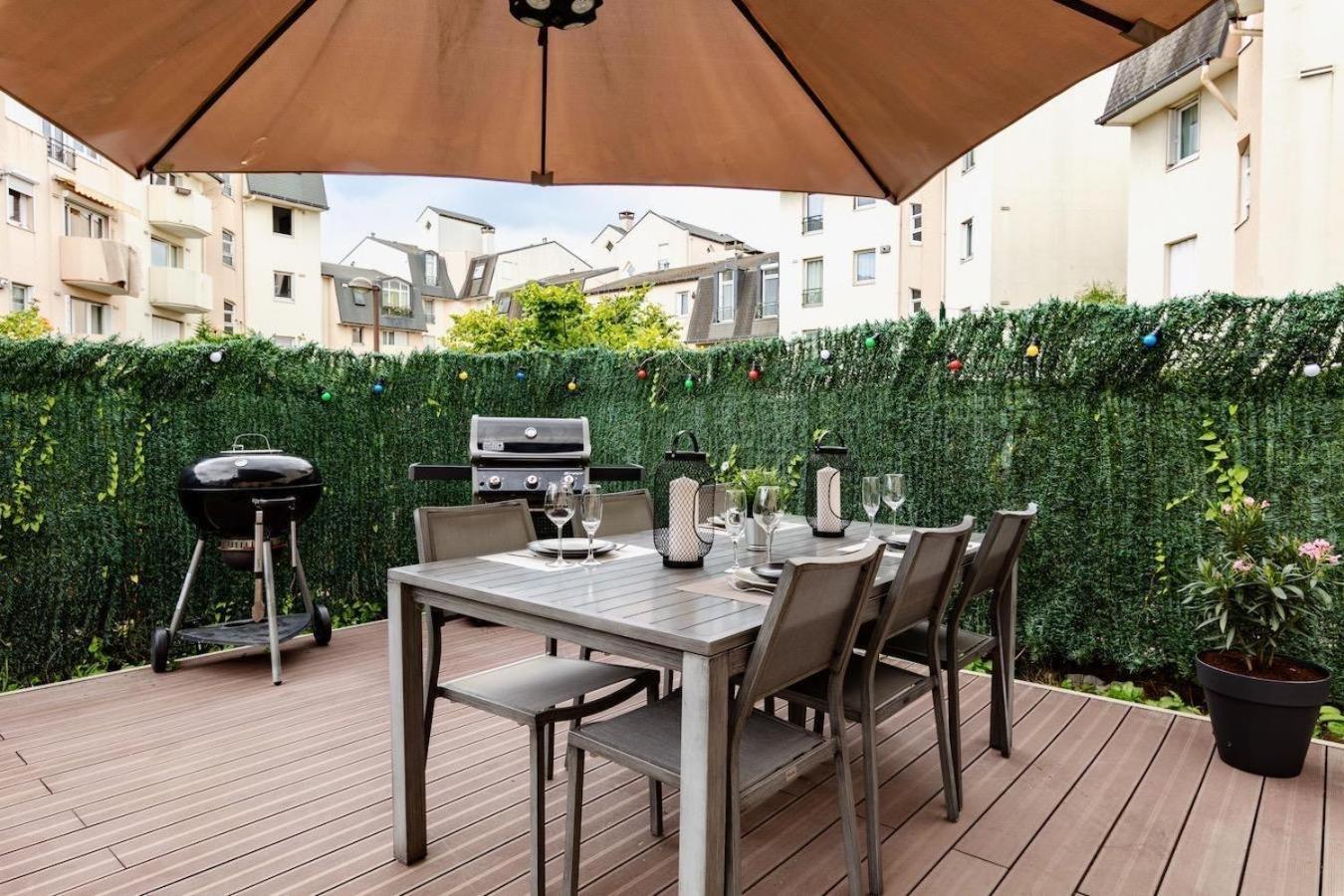 Refuge Avec Jardin, A 6 Minutes A Pied Du Metro L Echat-lovely Retreat With Garden, Located A 6-minute Walk From L Echat Metro Station Appartement Créteil